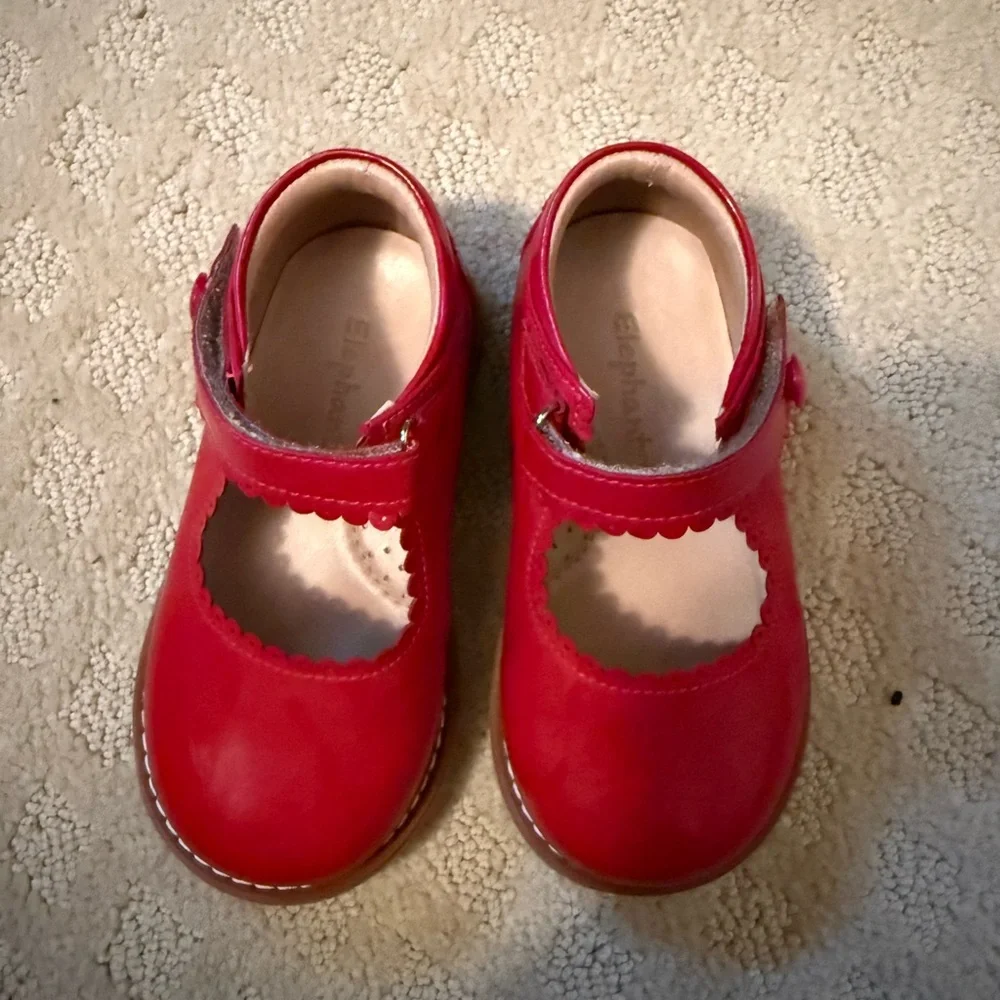 Elephantito Scarlet Mary Jane Dress Shoes